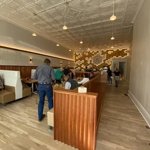 Front door looking in