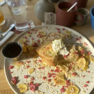 The French - custard soaked brioche French toast