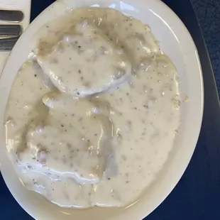 Biscuits and gravy!
