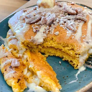 Pumpkin Pancakes (on side)