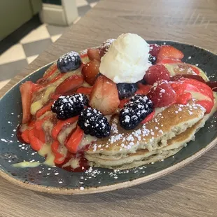 Honeyberry pancake