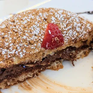 Fruitella roti bun (inside)