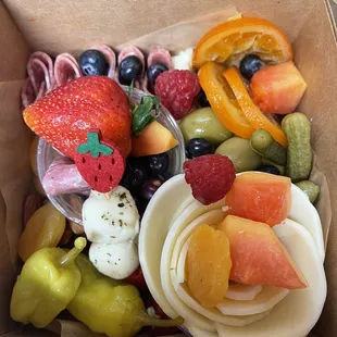 All of this fresh and delicious goodness!