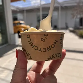 Two 1/2 Scoops Single Serving Ice Cream