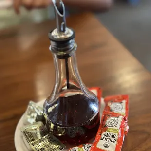 Syrup and condiments