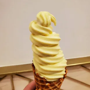 Roasted banana and peanut butter soft serve