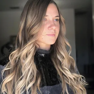 Balayage done by Tyler.