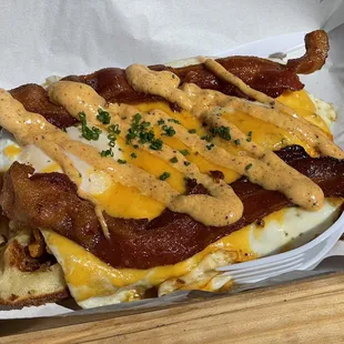 Breakfast Savory Waffle