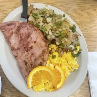 Ham and Egg Scramble