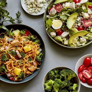 Stir-fry and Sald
