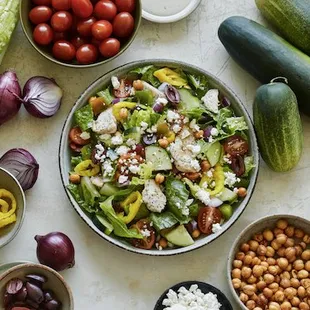 Greek Out Salad