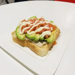 Spring Tuna Toast (no fries)