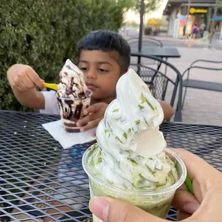 Iced Honey Matcha