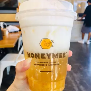 Iced Honey Yuzu Tea