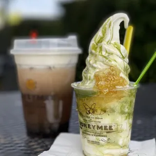 Iced Cheese Cream Honey Earl Grey