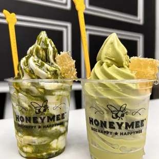 Matcha Affogato + Matcha