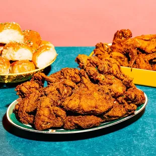bbq chicken, fried chicken wings, food, poultry, chicken, fried chicken, bbq wings, chicken wings, chicken wings and fried chicken