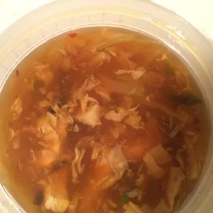 Hot and sour soup! Yummm!
