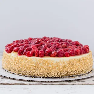 Sour Cherry New York Cheesecake