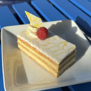 Lemon Napoleon Pastry