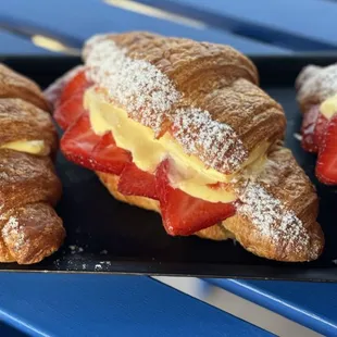 Strawberry Bavarian Croissant