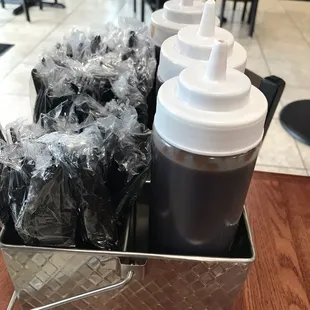 Individual wrapped utensils
