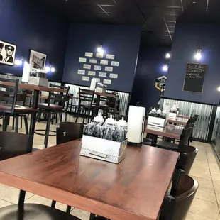 Inside seating