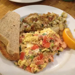 Smoked Salmon Scrambler