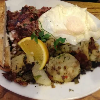 Corned Beef Hash & Eggs