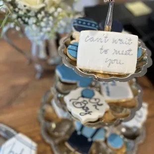 Honeys has the Perfect space to display cookies and cupcakes!