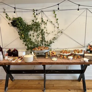 Great area to set up snacks for a party!