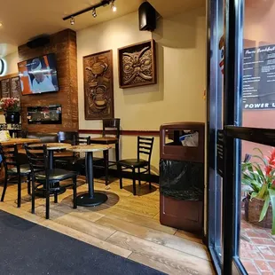 Back bench looking right, where the door is located