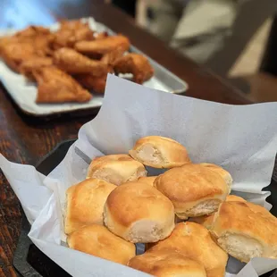 Fried Chicken and Biscuits, what got them started! Delicious!