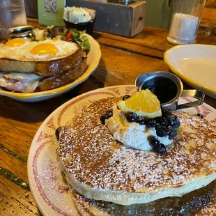 Orange cardamom pancakes