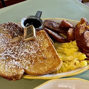 Challah French Toast- Two slices of Kaplan&apos;s Challah