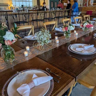 sushi and sashimi, interior