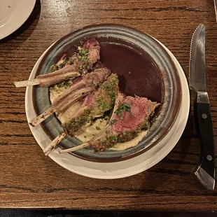 Coffee Crusted Pork Chop