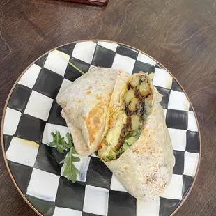 Sweet potato burrito