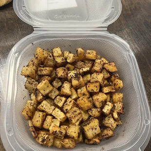 Home fries-  crispy and flavorful