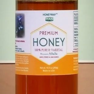 Alfalfa Honey. Kosher. Local Uncooked &amp; Unfiltered