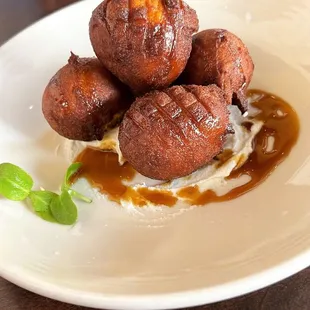 Sweet potato beignets- yum!!