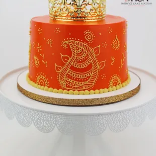 Diwali theme cake