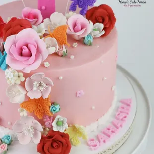 Floral cake