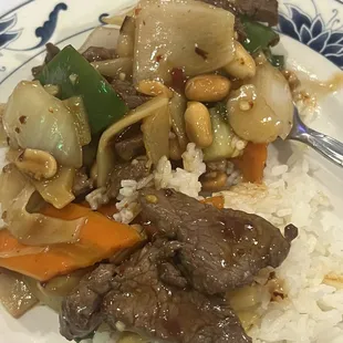 Beef stir fry- great