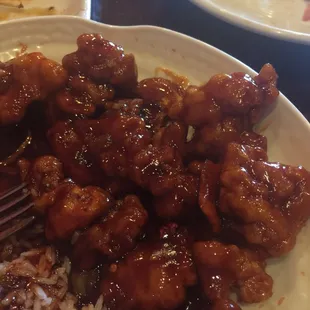 Orange chicken