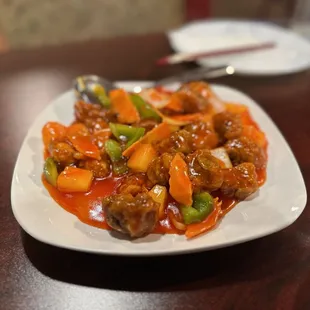Orange chicken