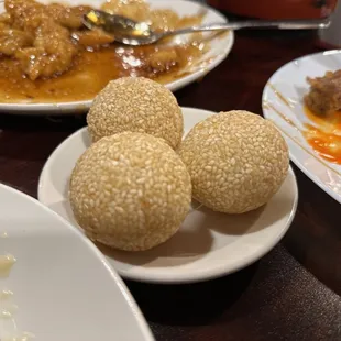 Sesame balls