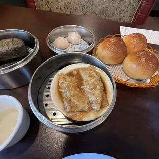 Some dim sum dishes
