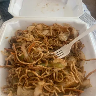 Beef Chow mein