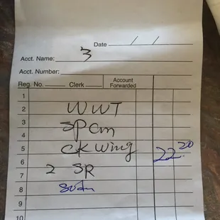 Total for my order. Decent price.